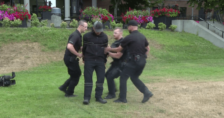 Abbotsford Police: First With 'Flying Handcuffs'