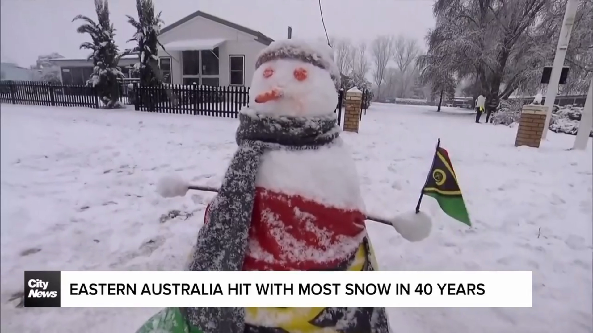 Eastern Australia: Record Snowfall After 40 Years