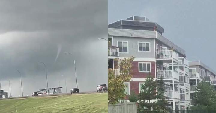 Edmonton Condo Hit By Lightning During Funnel Cloud