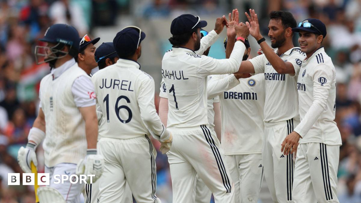 England Vs India: Oval Test, Day 4 Live