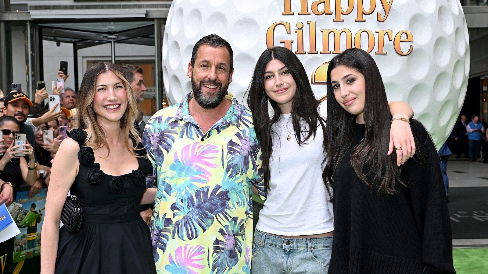 Happy Gilmore 2: Sandler's Daughters & Kelce Cameo
