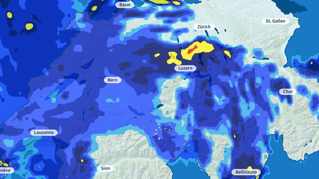 Heavy Rain Warning: Swiss Midlands At Risk