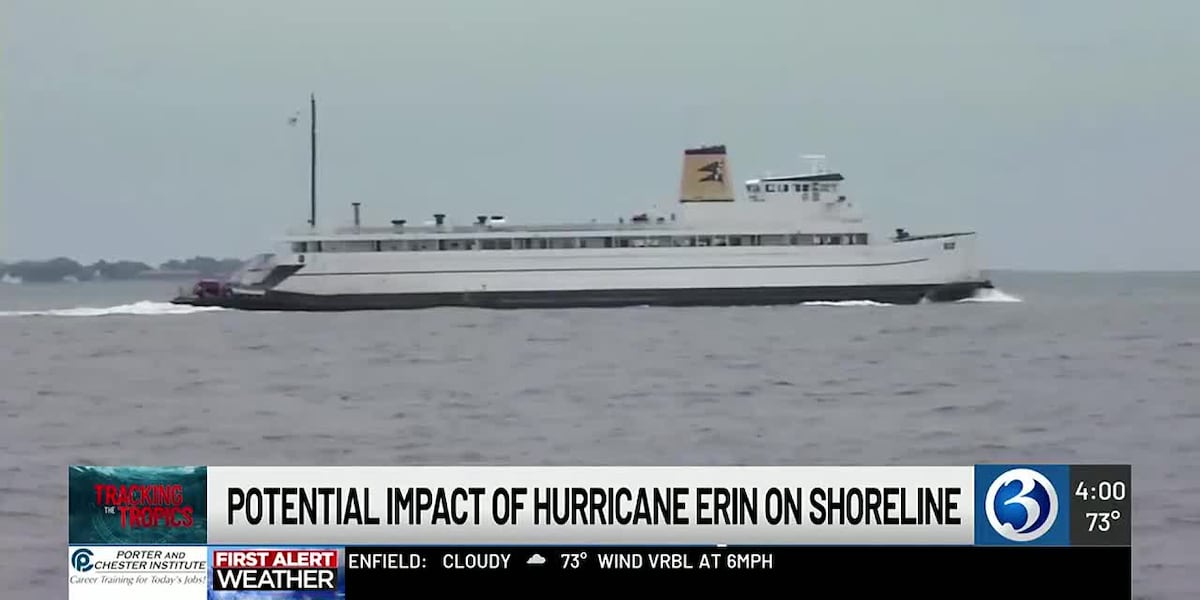 Hurricane Erin: Huge Waves & Rip Currents