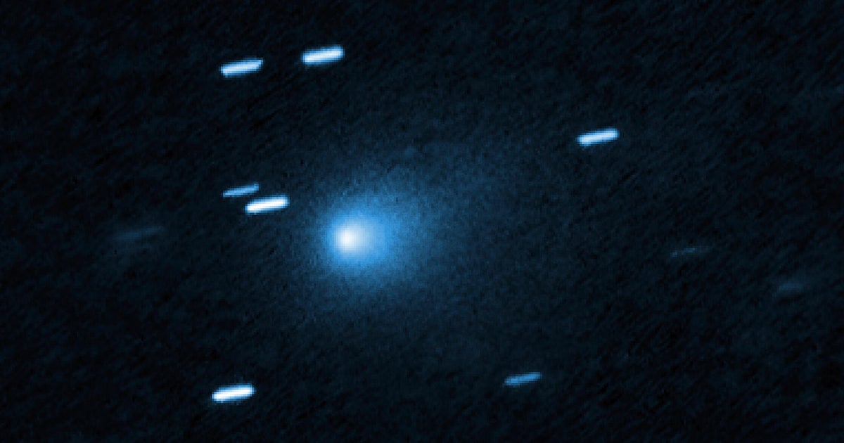 Interstellar Comet: Hubble Captures 130,000 Mph Visitor