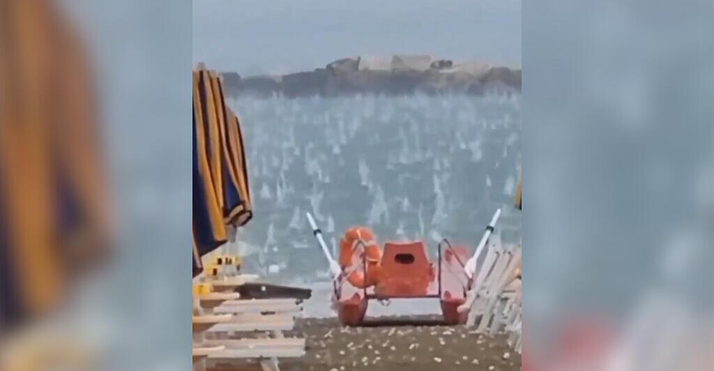 Italien: Küstensturm – Hagel Und Tornado Verwüstung
