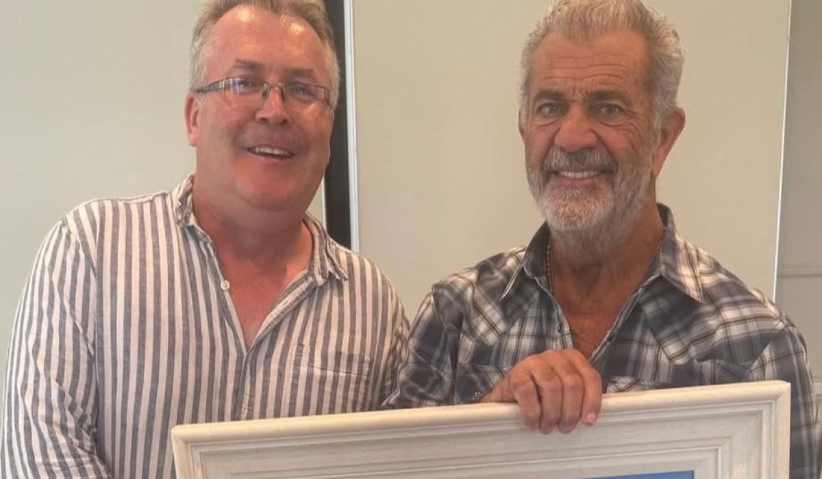Kildare Artist Gifts Mel Gibson