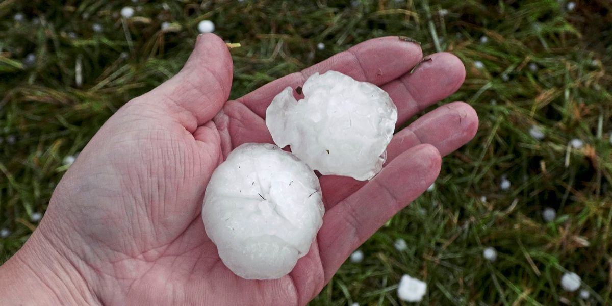 Massive Hailstones Pummel Italian Coast