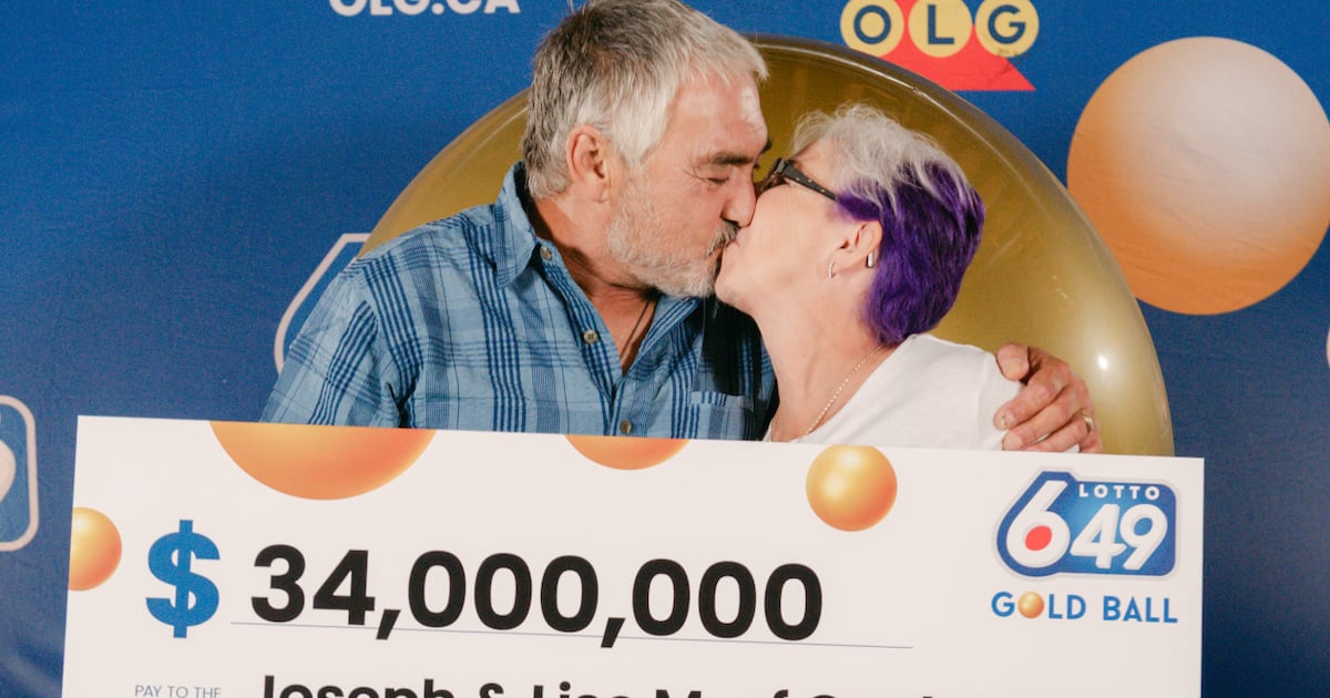Northern Ontario Couple Wins $34 Million Lottery