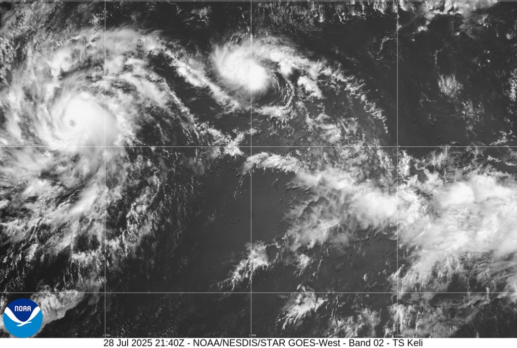 Tropical Storm Keli: Second Cyclone In Central Pacific