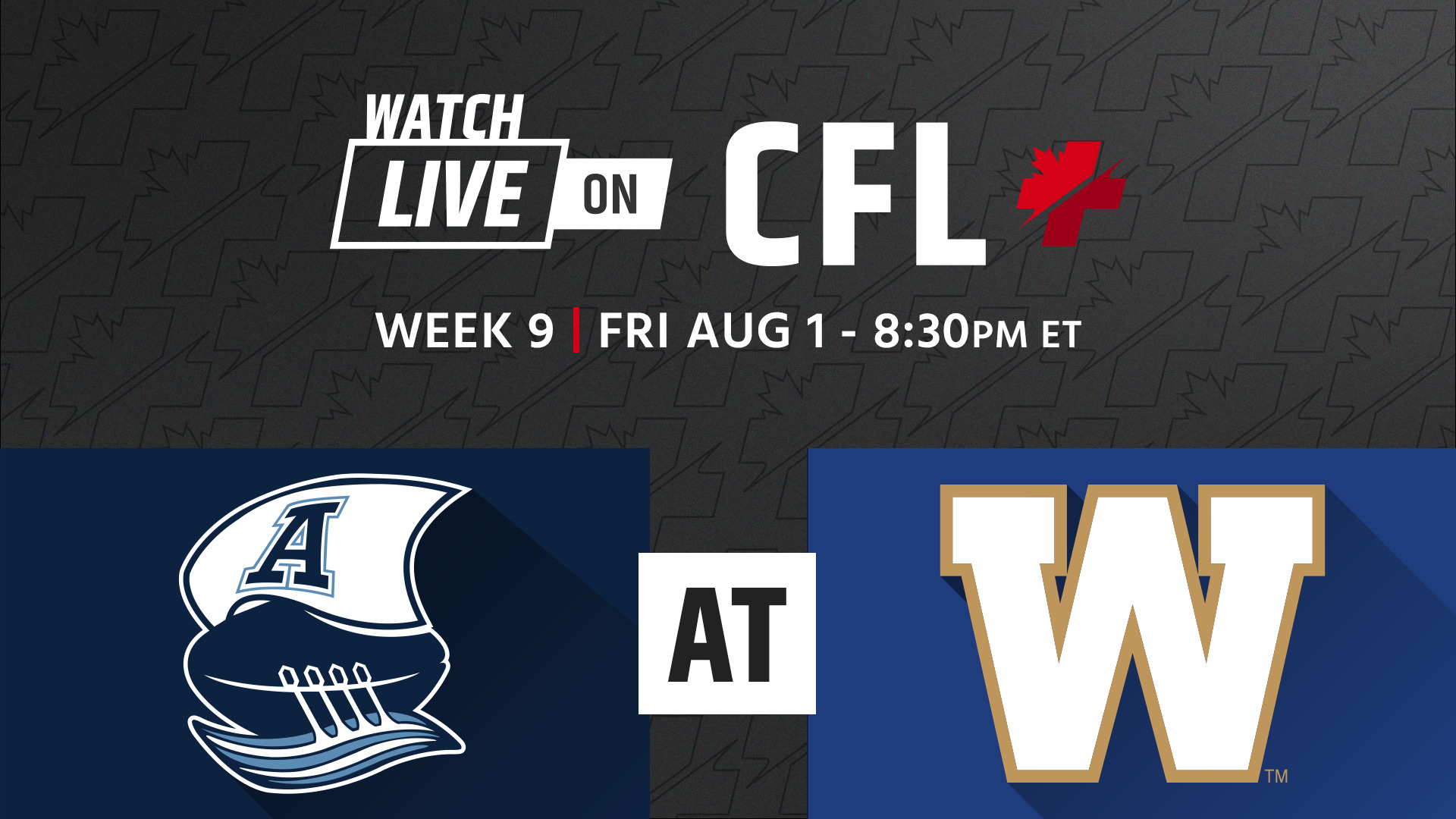 Week 9 CFL: Argonauts Vs. Blue Bombers Preview